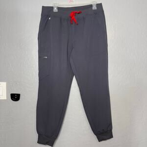 Figs Womens Zamora Jogger Scrub Pant, Charcoal, L/P